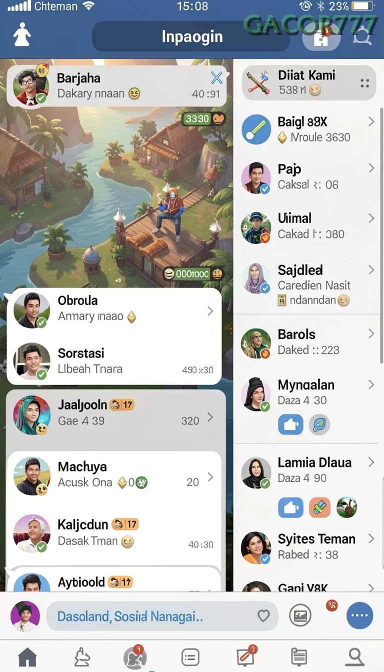 Cuplikan layar API5000 — halaman utama